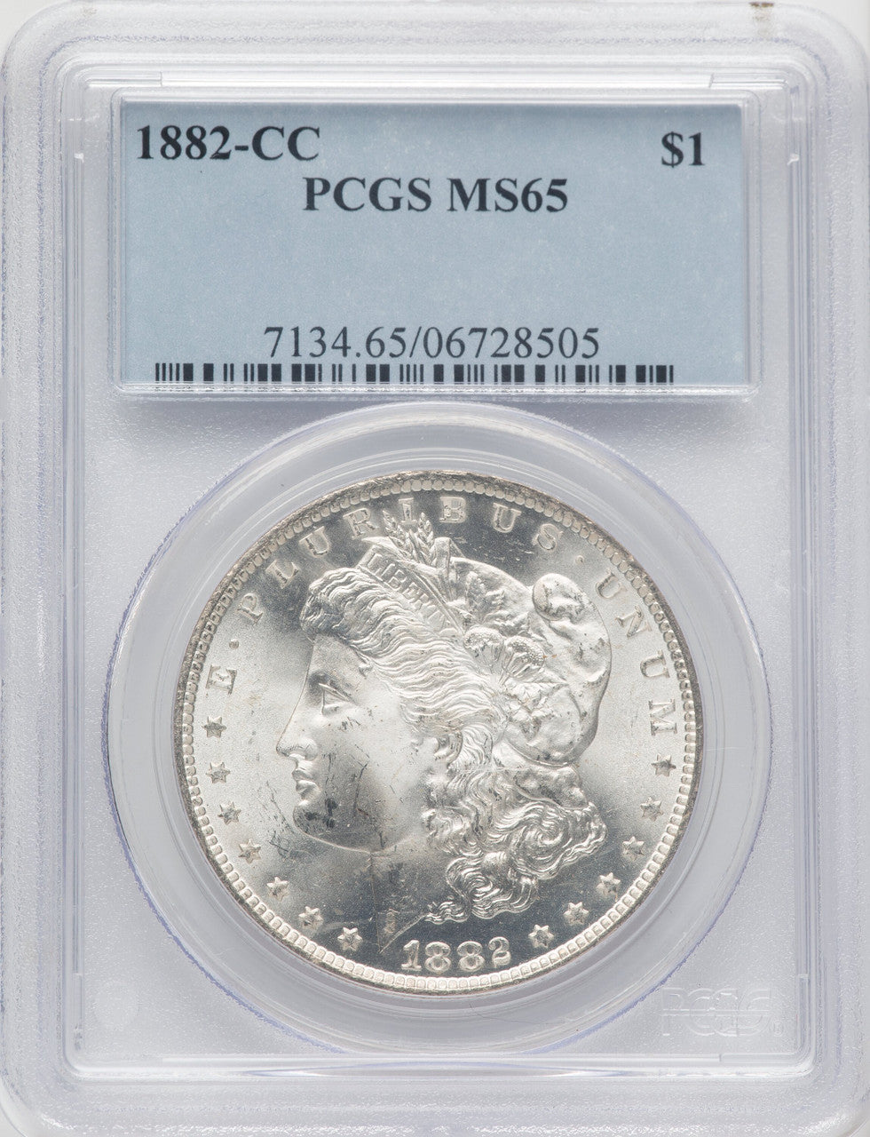 1882-CC Morgan Dollar PCGS MS65 (769908024)