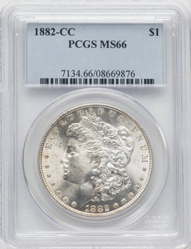 1882-CC Morgan Dollar PCGS MS66 (769908025)