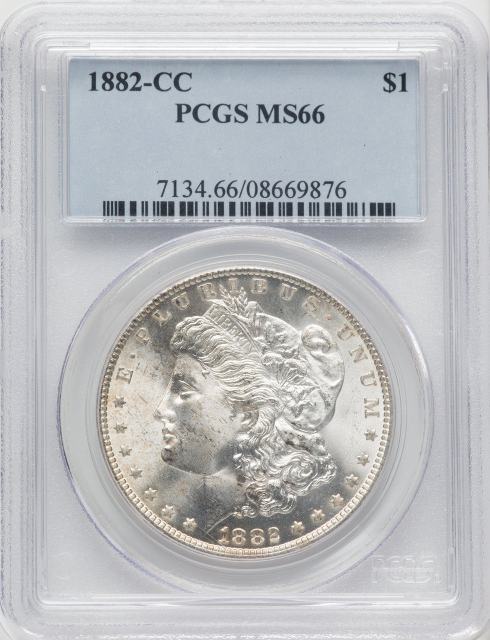 1882-CC Morgan Dollar PCGS MS66 (769908025)