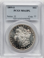 1899-S PL Morgan Dollar PCGS MS63