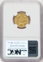 1854-O $3 Brown Label Three Dollar Gold Pieces NGC AU55