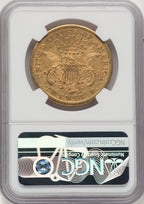 1876-CC $20 Liberty Double Eagle NGC AU58 (769947049)