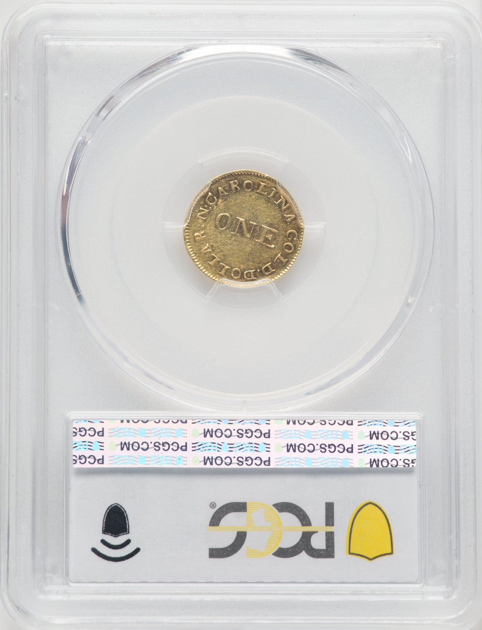 1831-34 C. Bechtler Dollar 30G. Territorial Gold PCGS AU58