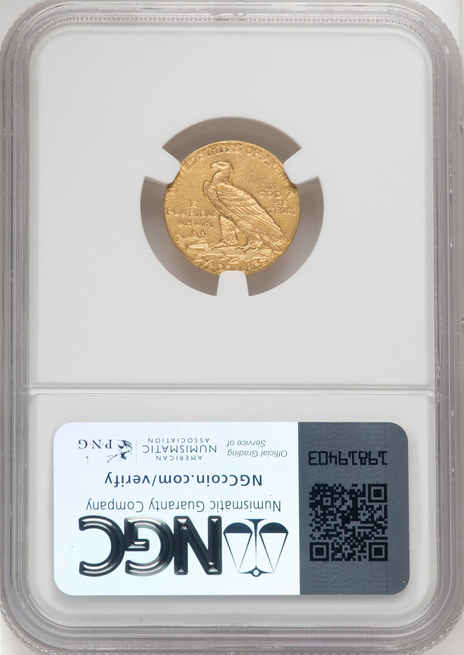 1911-D $2.50 Indian Quarter Eagle NGC MS62 (769904026)