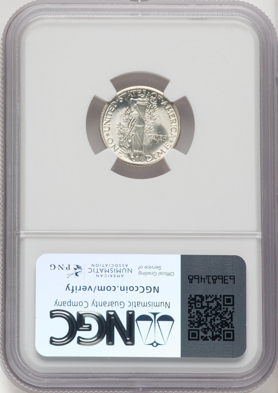 1927-S 10C FB Mercury Dime NGC MS65+ (769947008)