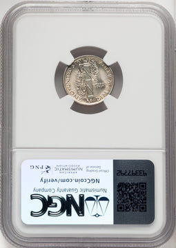 1928-D 10C FB Mercury Dime NGC MS64