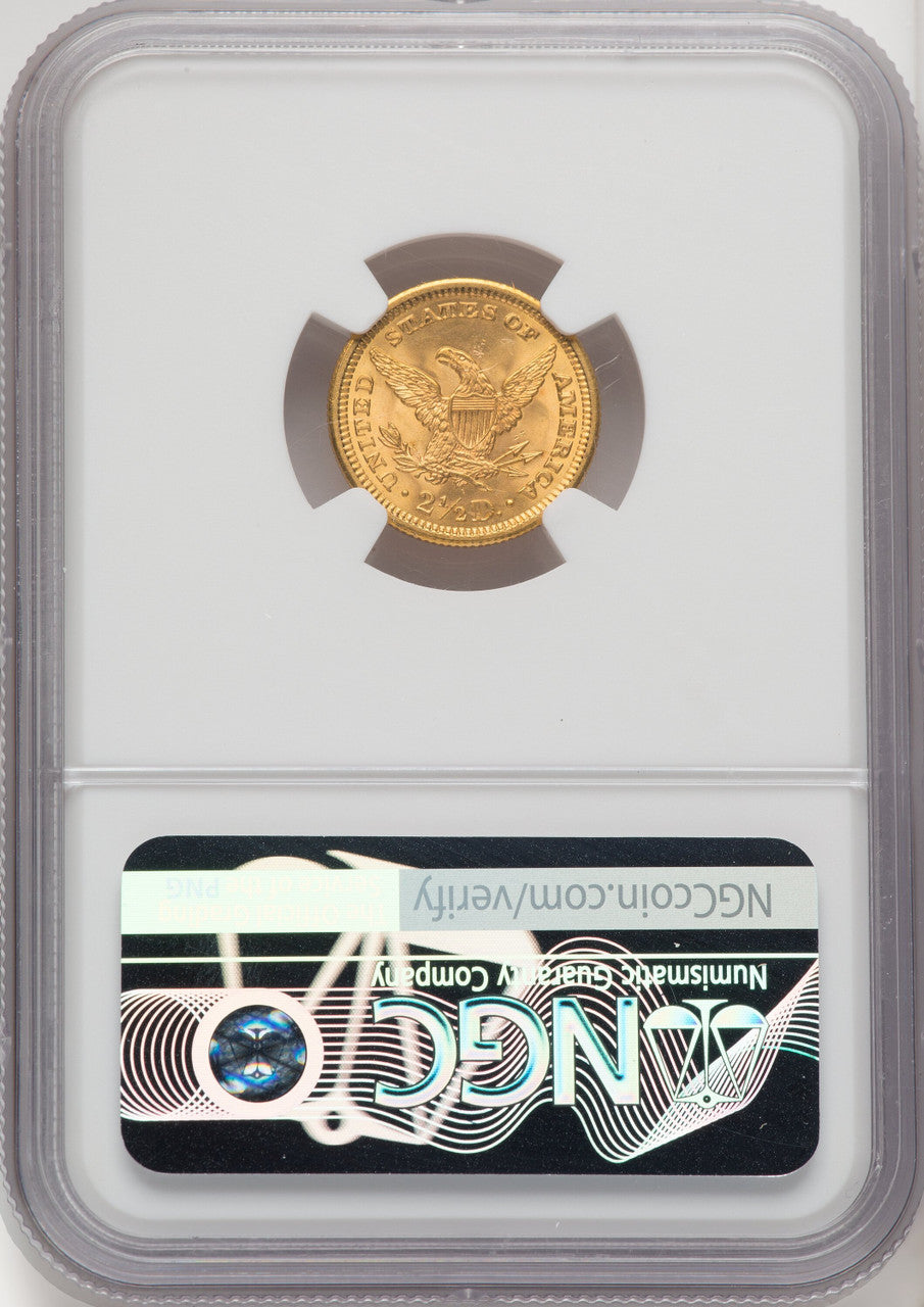 1907 $2.50 Liberty Quarter Eagle NGC MS67+