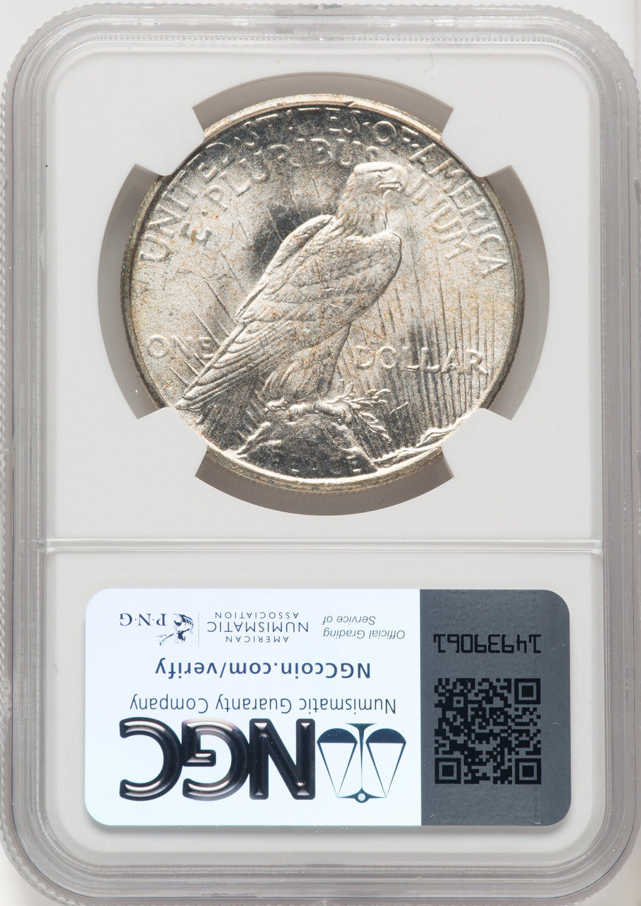 1925-S Peace Dollar NGC MS64