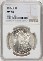 1880-S Morgan Dollar NGC MS68 (768881004)
