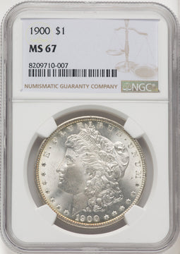 1900 Morgan Dollar NGC MS67 (506061018)