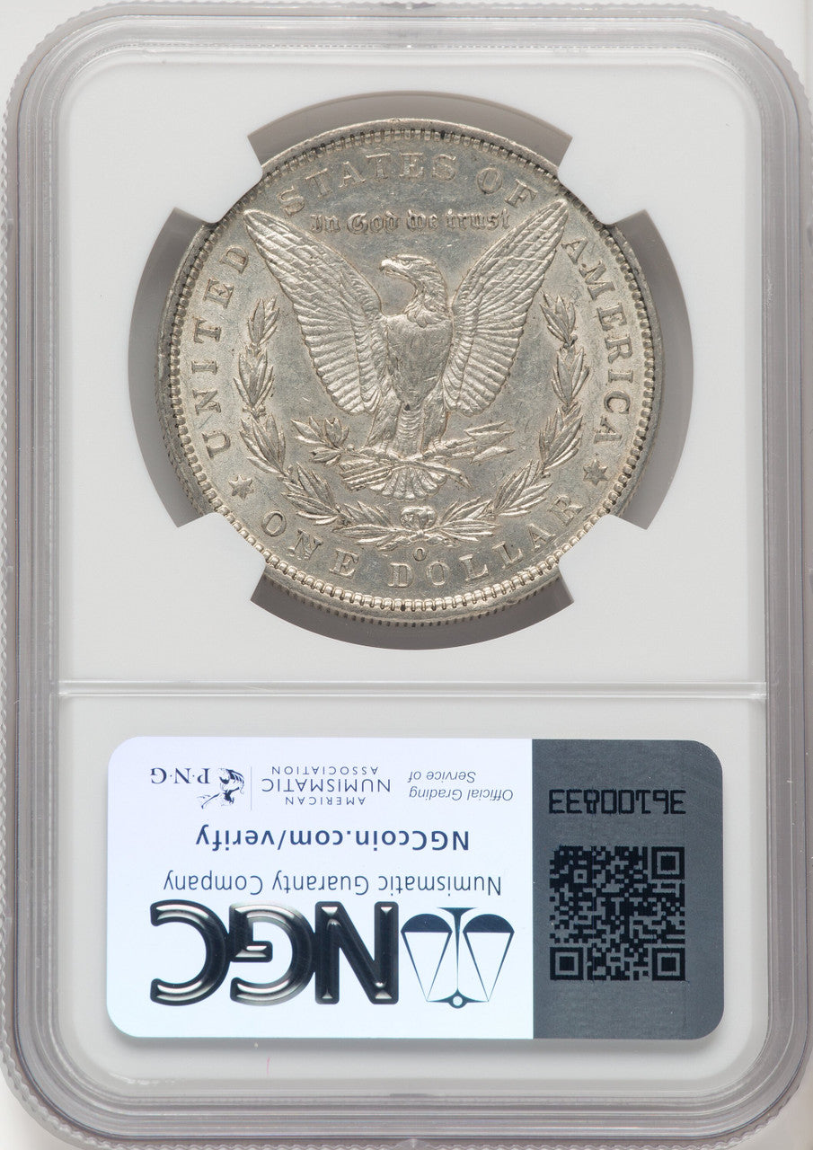 1895-O Morgan Dollar NGC AU58