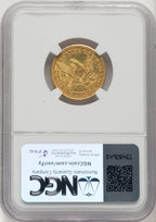 1847 $5 Liberty Half Eagle NGC MS62