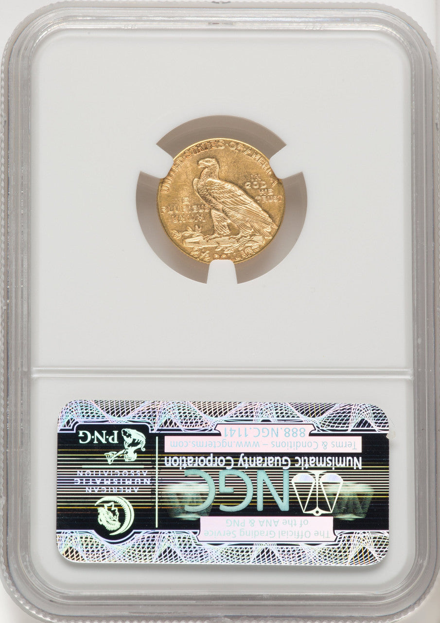 1911 $2.50 Indian Quarter Eagle NGC MS62 (506590007)