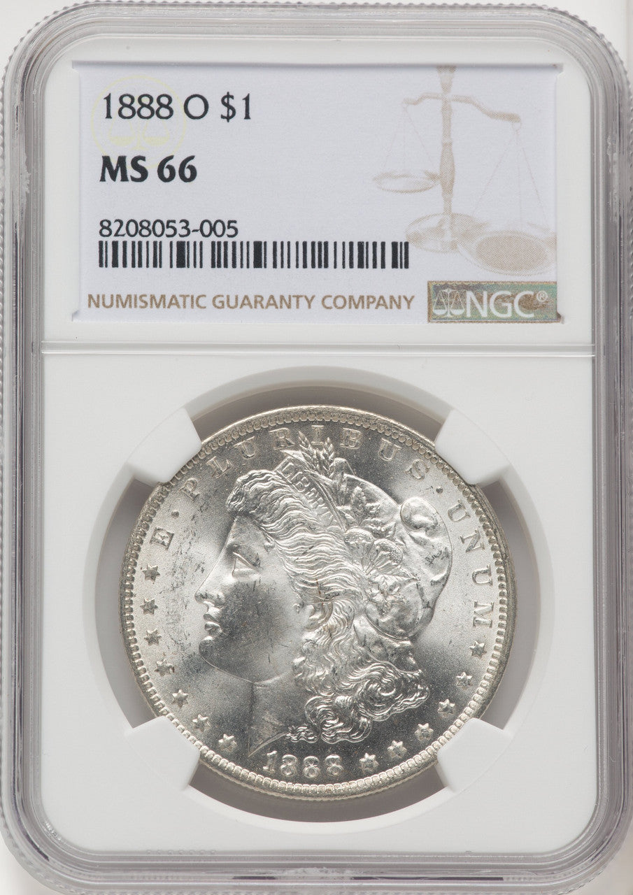 1888-O Morgan Dollar NGC MS66 (506576053)