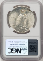 1935 Peace Dollar NGC MS66 (506582016)