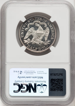 1878 50C CA Proof Seated Half Dollar NGC PR65