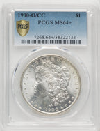 1900-O/CC Morgan Dollar PCGS MS64+