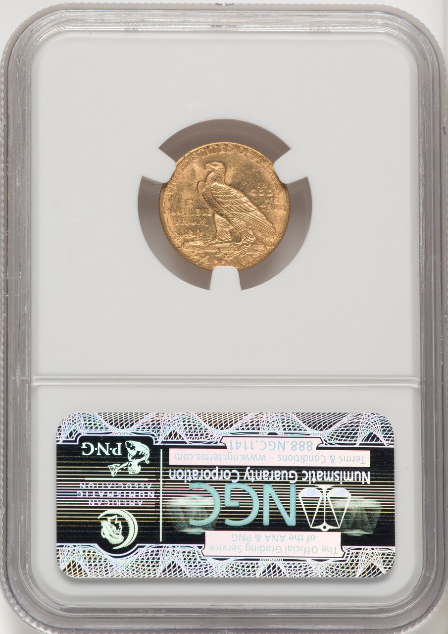 1914-D $2.50 Indian Quarter Eagle NGC MS61 (770051072)