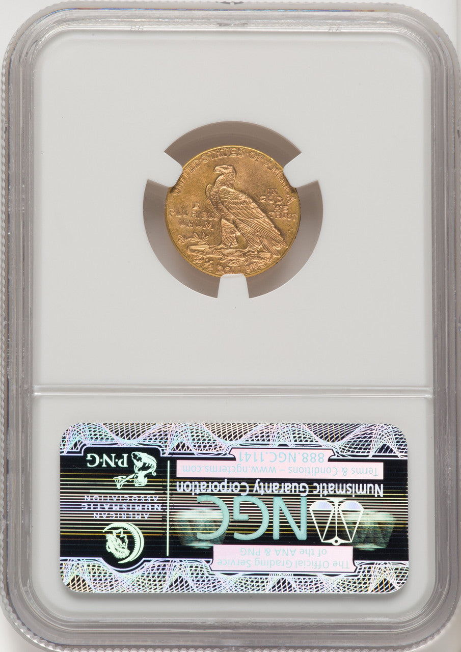 1912 $2.50 Indian Quarter Eagle NGC MS62 (770051069)