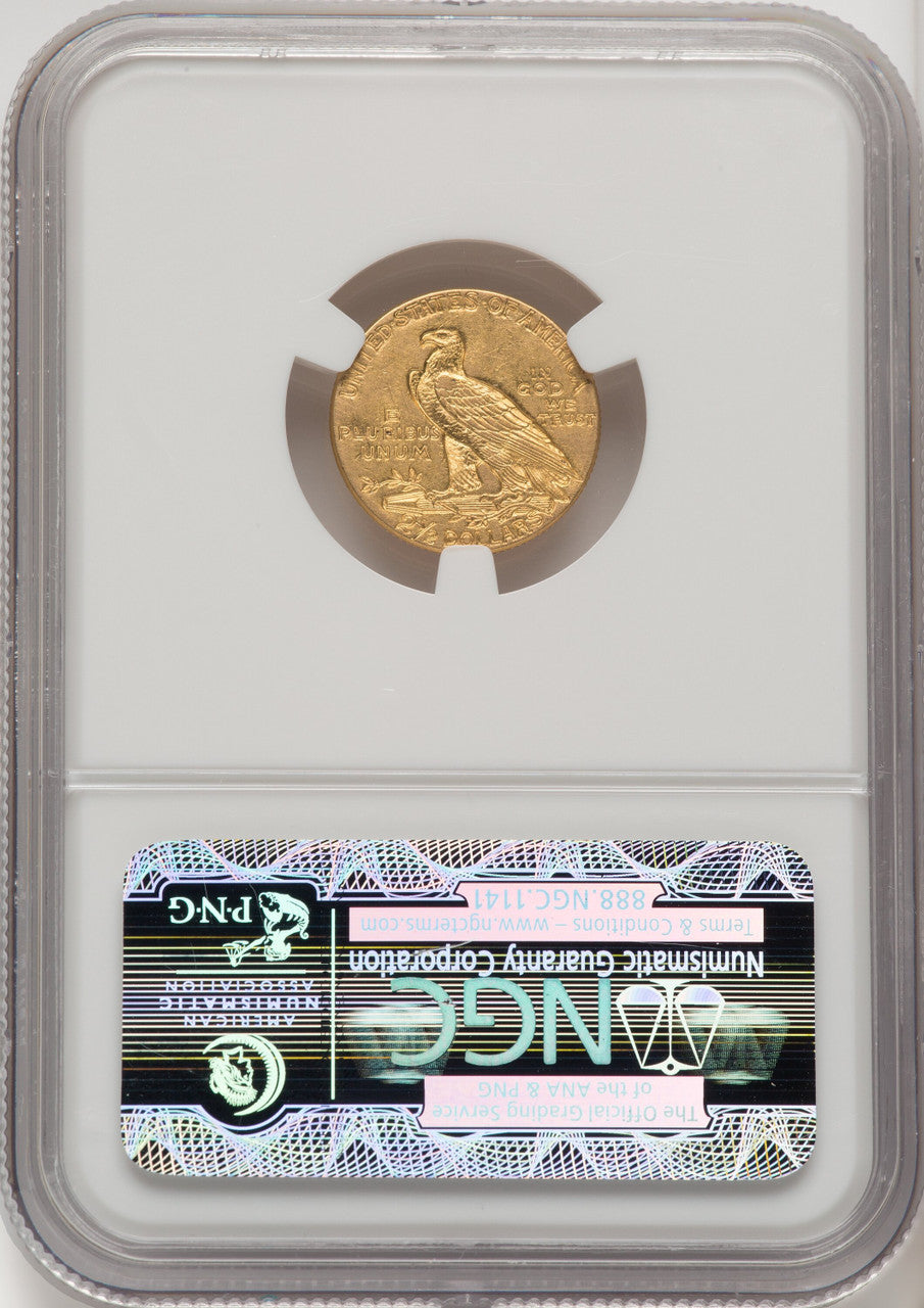 1913 $2.50 Indian Quarter Eagle NGC MS62 (770051070)