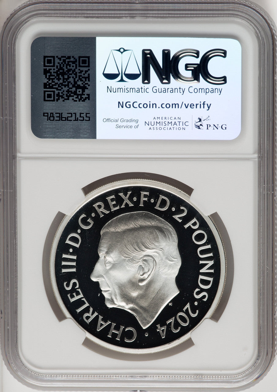 2024 G. Britain James Bond Silver Coin NGC PF70UCAM
