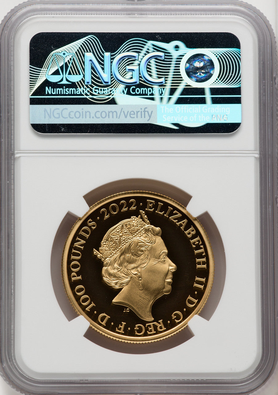2022 Elizabeth II 1 oz Gold King James I NGC PF70UCAM