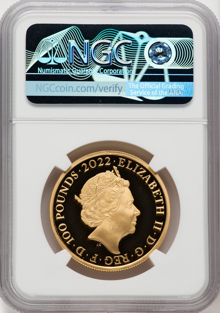 2022 Elizabeth II 1 oz Gold King Henry VII NGC NGC PF70