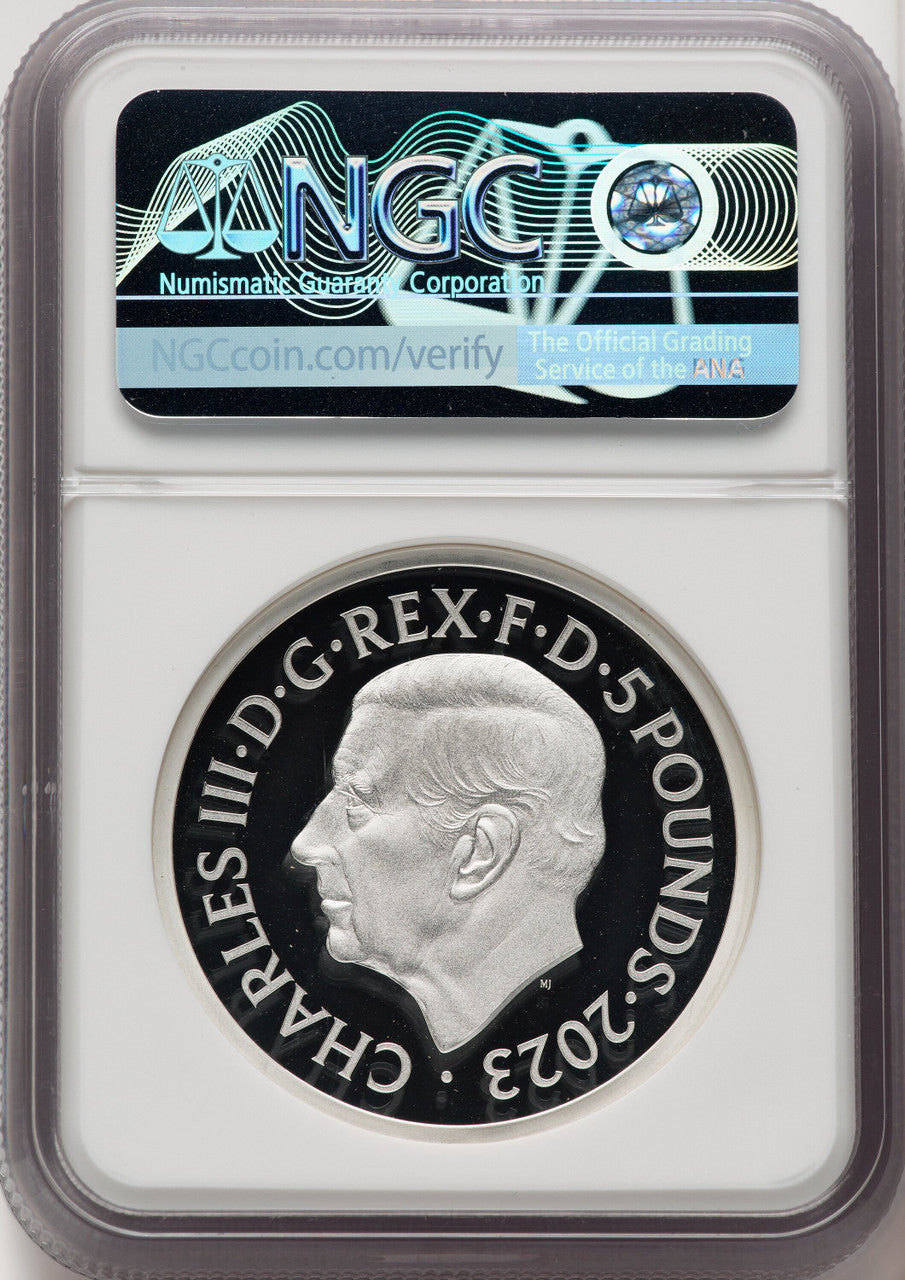 2023 2oz G.Brtian Crown Quartered Arms Coin NGC PF70UCAM