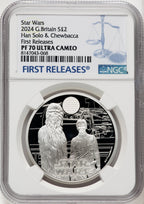 2024 G. Britain Star Wars Silver Coin NGC PF70UCAM