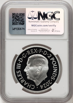 2024 G.Britain 2 Pounds Tudor Dragon First Releases PF70 NGC
