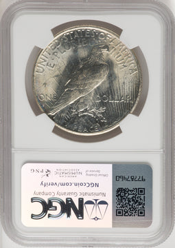 1927-S Peace Dollar NGC MS65