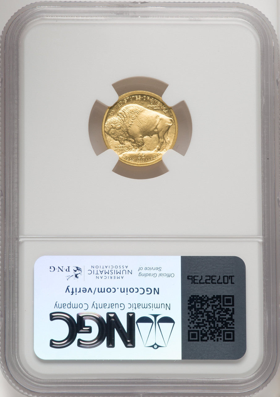 2008-W Gold Buffalos 4-Coin Set NGC MS70