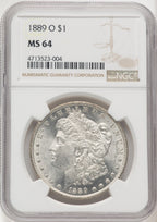 1889-O Morgan Dollar NGC MS64