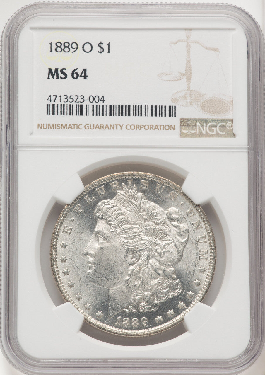 1889-O Morgan Dollar NGC MS64