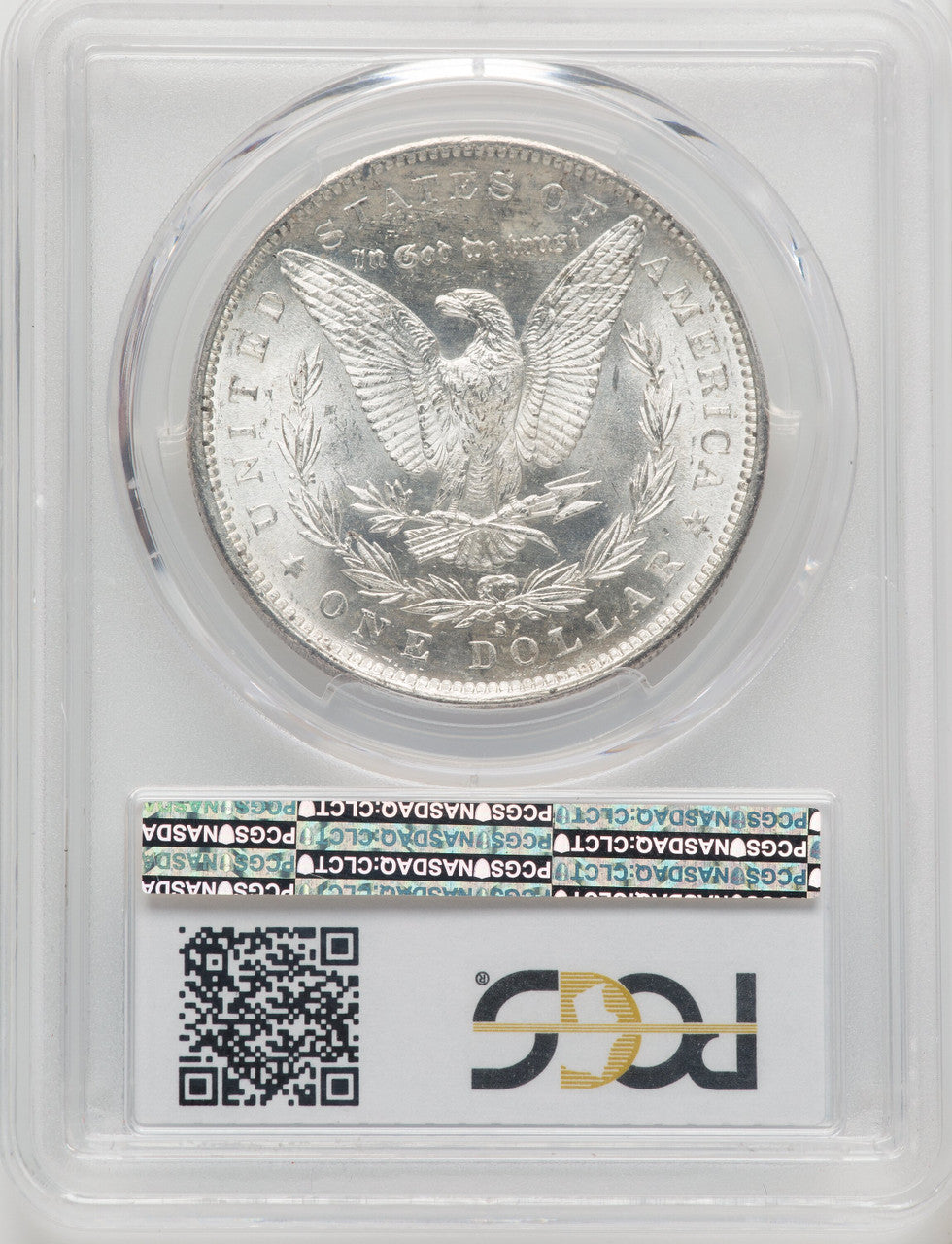 1890-S Morgan Dollar PCGS MS65