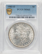 1903-O Morgan Dollar PCGS MS63