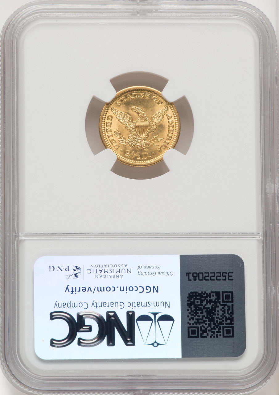 1904 $2.50 Liberty Quarter Eagle NGC MS66 (519743052)