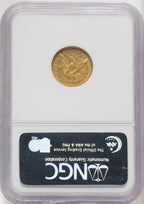1852-O $2.50 Liberty Quarter Eagle NGC AU58 (519743077)