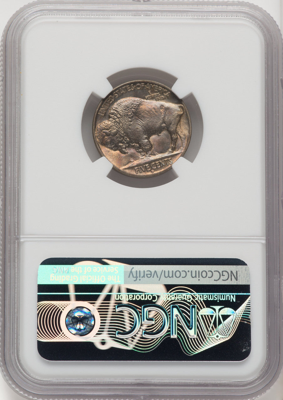 1913-D 5c Type Two Buffalo Nickel NGC MS66+