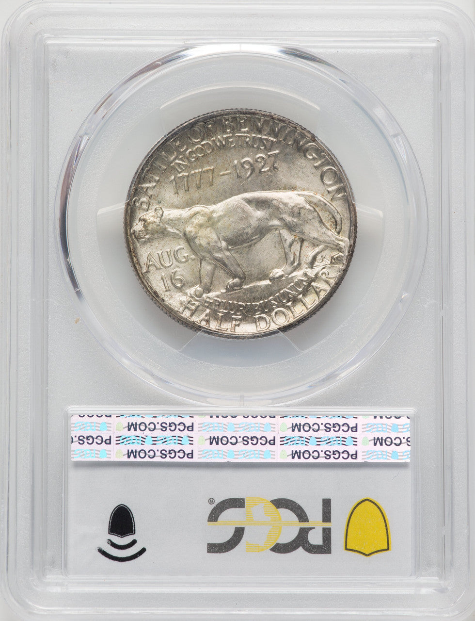 1927 50C Vermont Commemorative Silver PCGS MS67 (770254051)