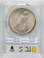 1926 Peace Dollar PCGS MS66