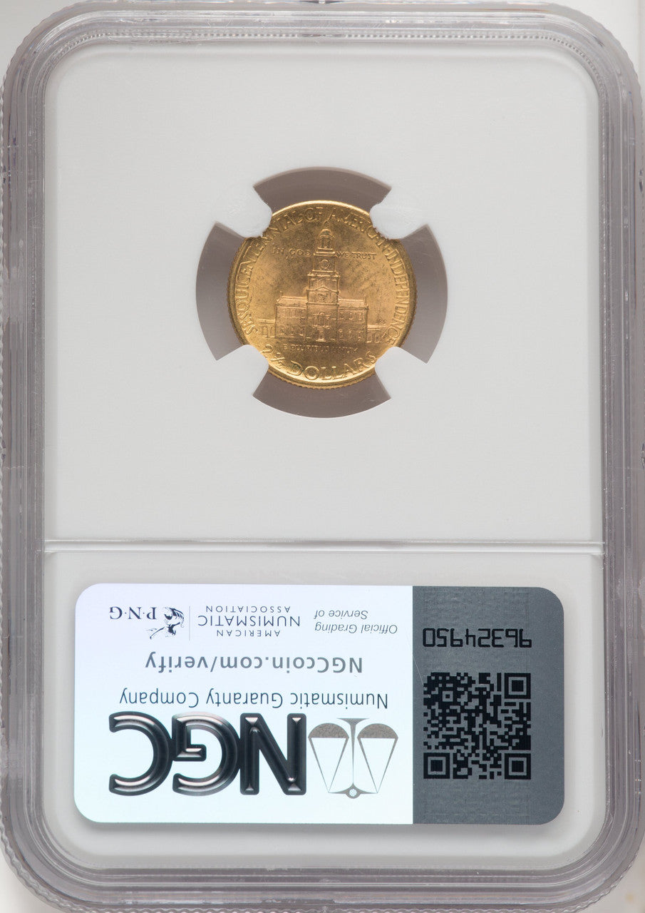 1926 $2.50 SESQUI Commemorative Gold NGC MS65 (770254053)
