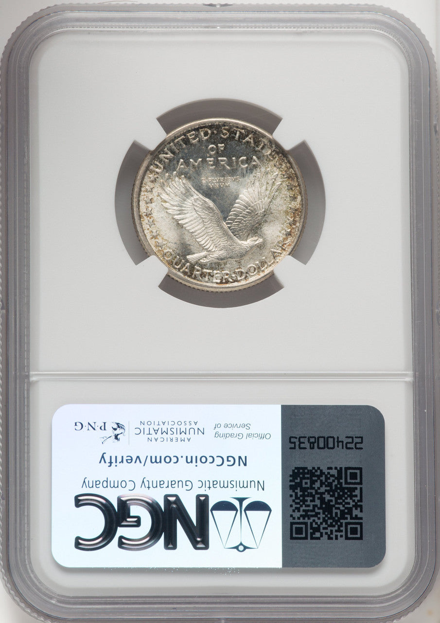 1917-S Type One FH Standing Liberty Quarter NGC MS66 (770254009)