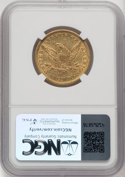 1856-S $10 Liberty Eagle NGC AU58 (770254032)