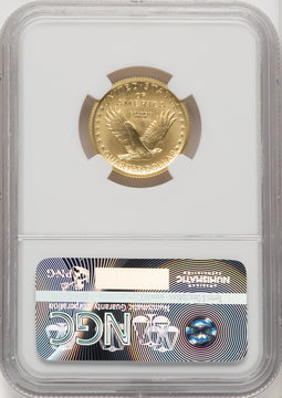 2016-W 25C Standing Liberty Quarter-Ounce Gold 100th Anniversary NGC MS70 (770419004)