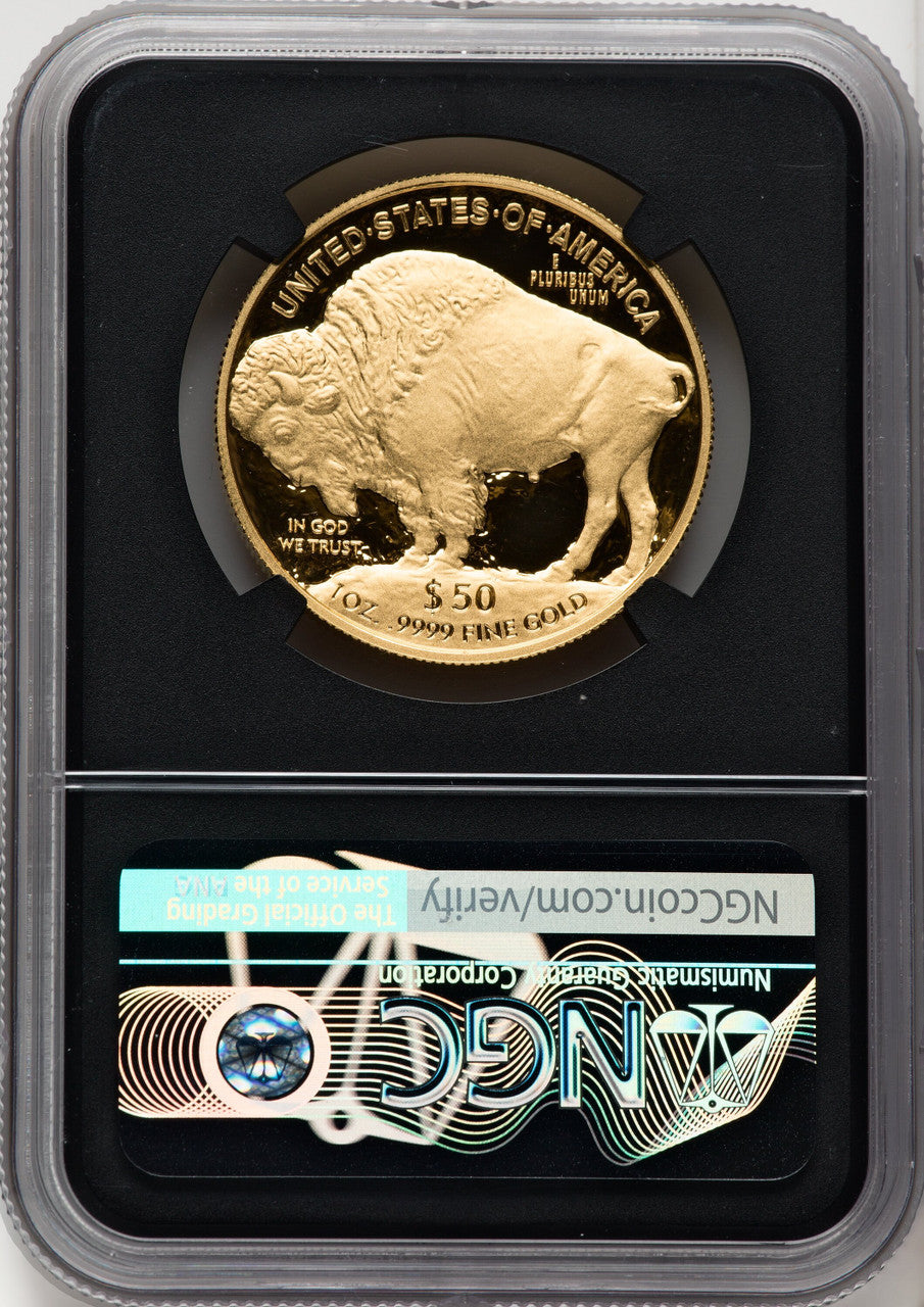 2022-W G$50 Gold Buffalo FDI DCAM NGC PF70