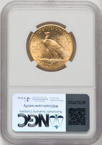 1910-D $10 Indian Eagle NGC MS65 (910437003)