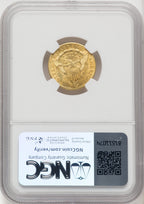 1859 $2.50 Old Rev. Liberty Quarter Eagle NGC MS62 (910404016)