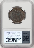 1820 Large Date BN Large Cent NGC MS66