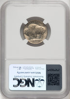 1937-D 5C Three-Legged FS-901 Buffalo Nickel NGC MS64 (910471013)
